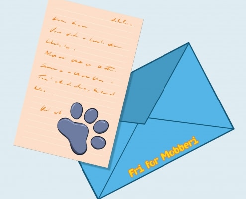 Illustration af brev fra Bamseven